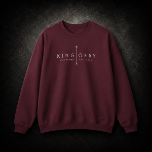 Unisex King Orry Text Jumper Front