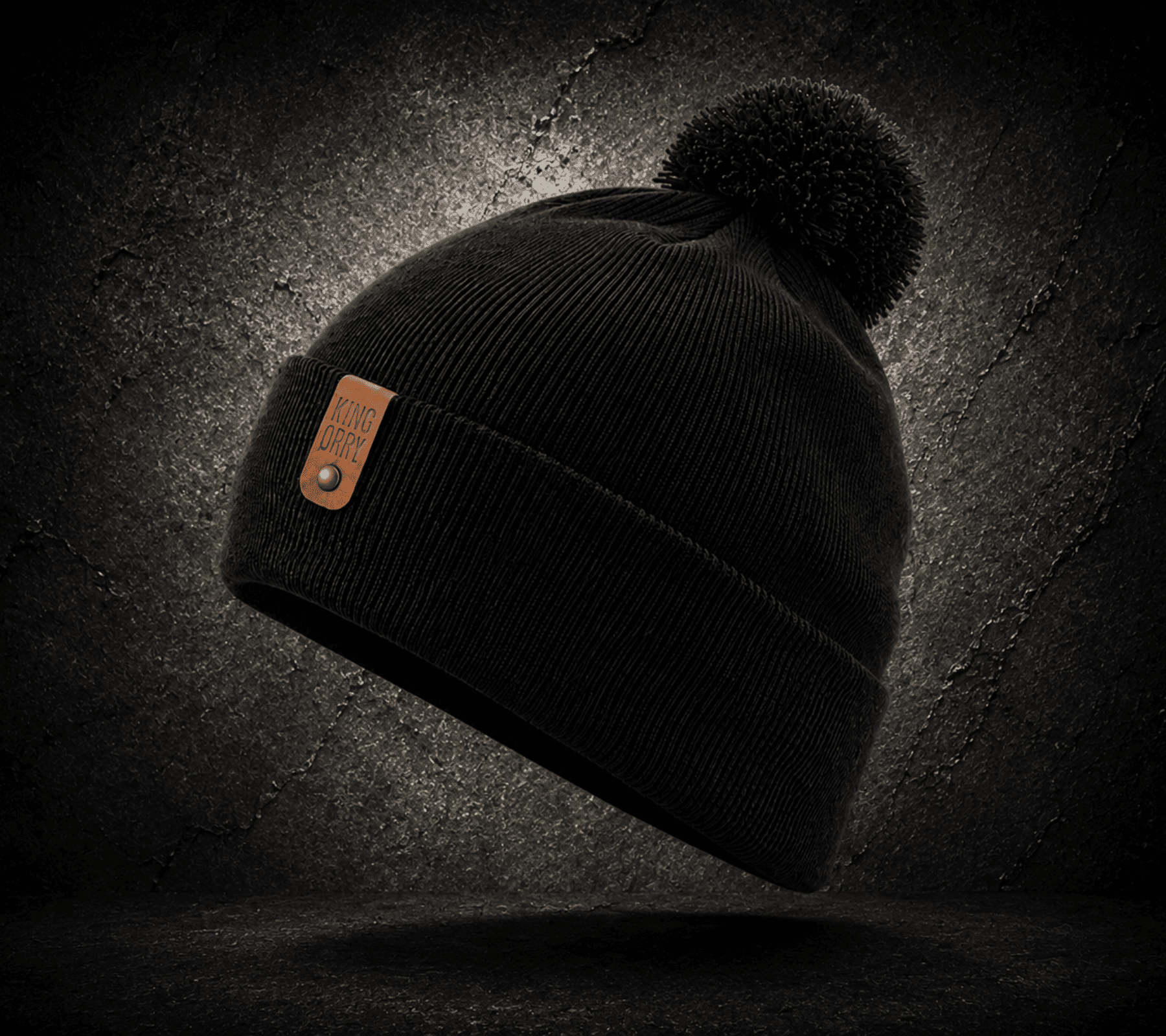 King Orry Pom Pom Bobble Hat - Image 3