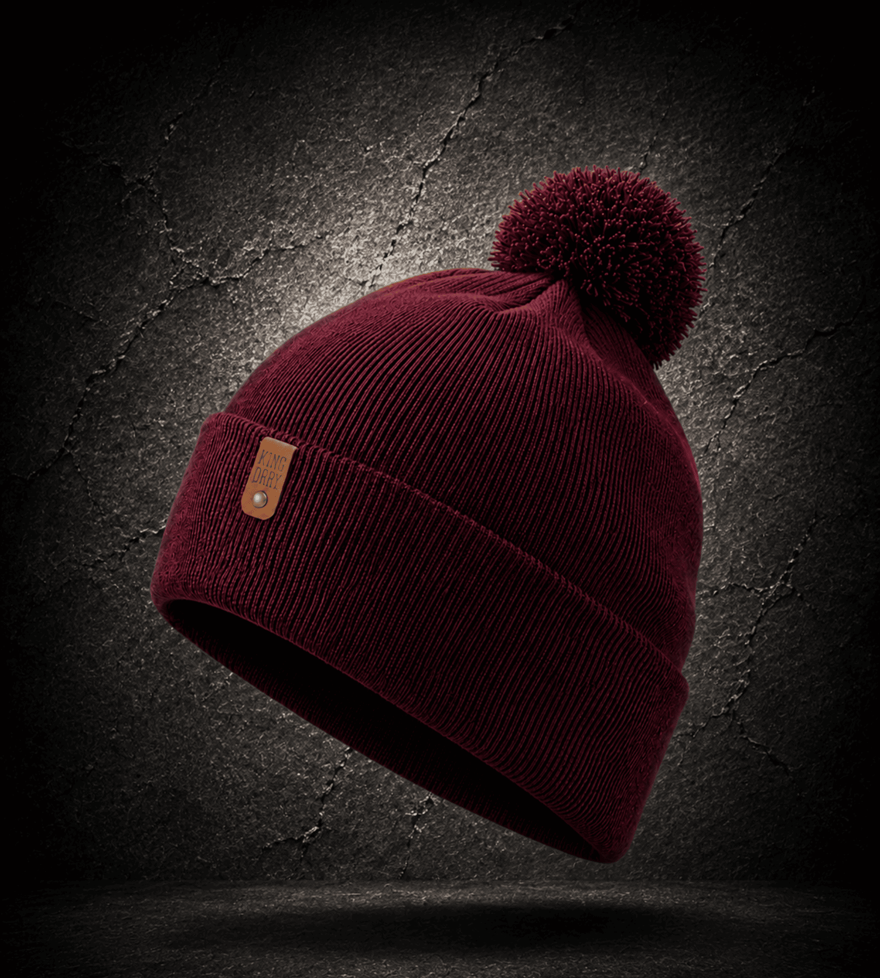 King Orry Pom Pom Bobble Hat - Image 4